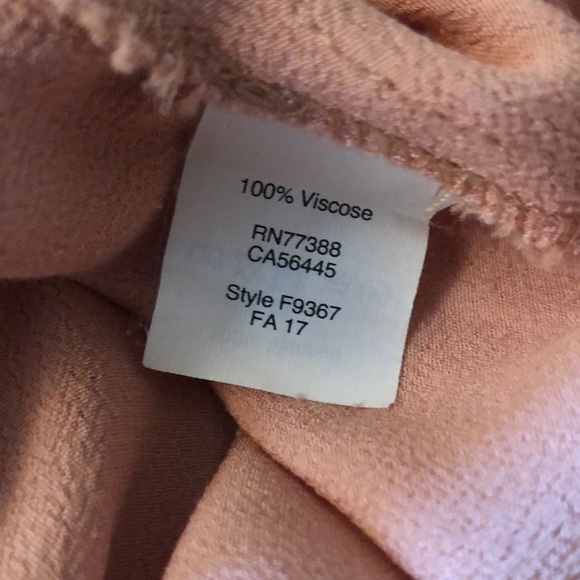 Madewell peach button-down cap-sleeve shirt - Picture 7 of 10